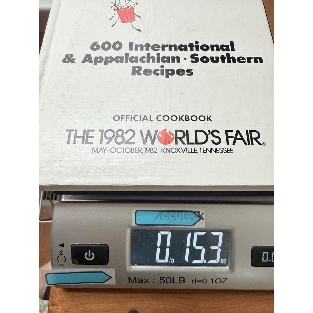 Vintage 1982 Official Worlds Fair Cookbook Appalachian Southern Signed - Picture 10 of 10